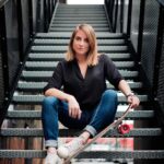 Shooting urban skate