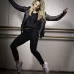 veste cuir plein pied danse